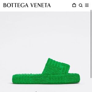 Bottega Veneta Resort Sponge Slide